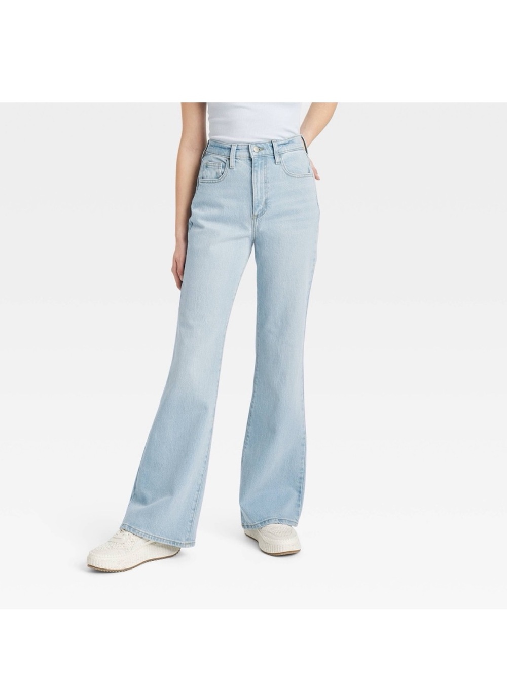 NWT Universal Thread High Rise Flare Denim Jeans Size 10r